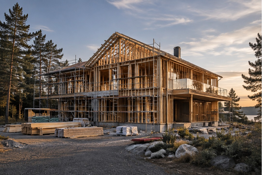 Home under construction